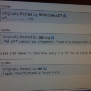 Hotdog closed the UPT!!!!