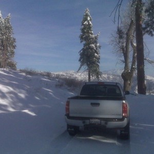 Hwy 18 near Rim Forest (looking east towards Big Bear)