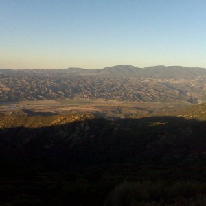 Los Padres - Reyes Peak (looking towards Lockwood Valley)