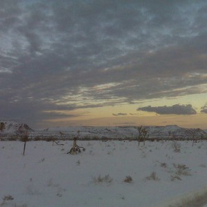 Pioneer Town - snow 09
