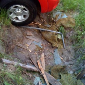 cleaned out hole