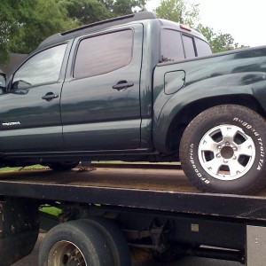 PICTURES OF MY WRECKED 2009 TRD OFF ROAD TACOMA
