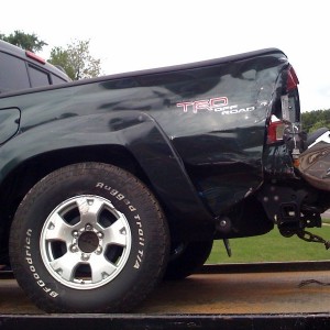 PICTURES OF MY WRECKED 2009 TRD OFF ROAD TACOMA