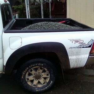 1 ton of rock