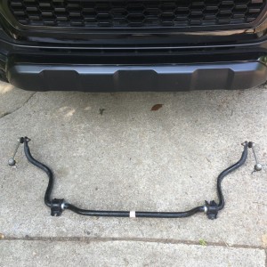 sway bar delete