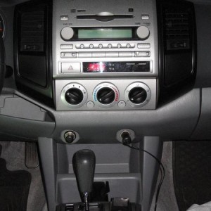 Center Console - Sides Black
