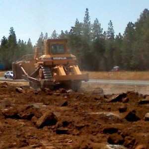Ripping with a D-9