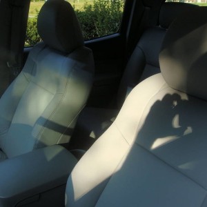 Leather seats