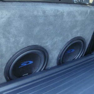 Alpine Type-S subs powered by an Alpine MRP-650