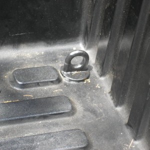 in bed tie hooks for the dirtbikes