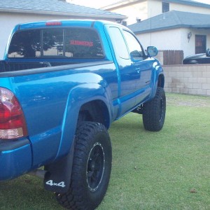 Debadge and painted black