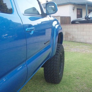 Debadge and painted black