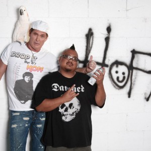 Vandalism with the Hoff 2009