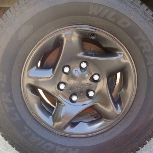 Hammered Black Rims