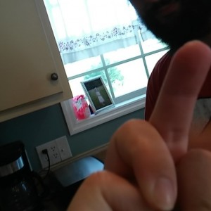 I pissed my wife off a lil while we were filming those pork chops