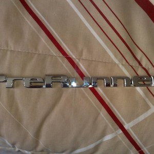 Brians Prerunner Badge!