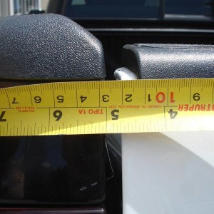 tailgate adjustment