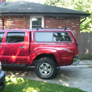 new shell w/ thule racks