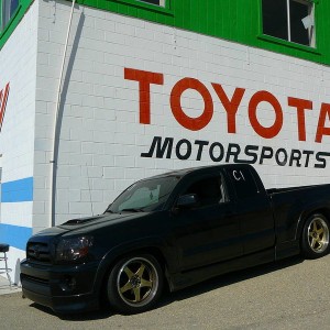 Toyota Sponsored Race Track Pic