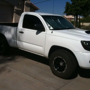 front side view on the new shoes!