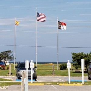 Happy flag day from Cape Hatteras!