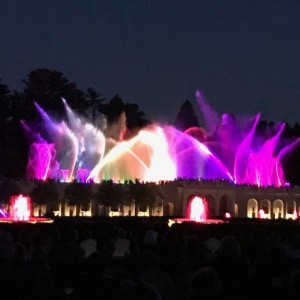 Longwood Gardens fountain show