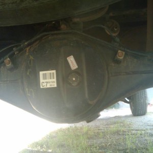 back of diff