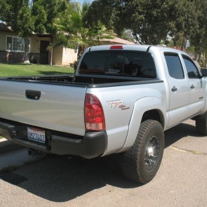 black bumper