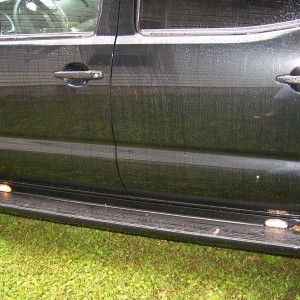 OEM Lighted keyed running board