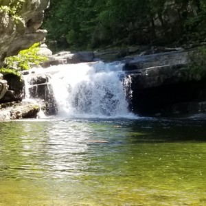 Bartlett Falls VT. TW waterfall tour