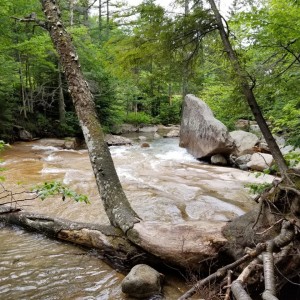 Falls on the Basin, NH. TW waterfall tour