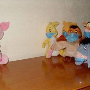 Swine flu paranoia in the Hundred Acre Woods