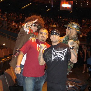 Me and the Tapout guys.  R.I.P. Charles 'Mask' Lewis
