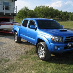 Tacoma pulling Eliminator Eagle