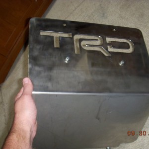 Custom Front TRD Plate (NFS)