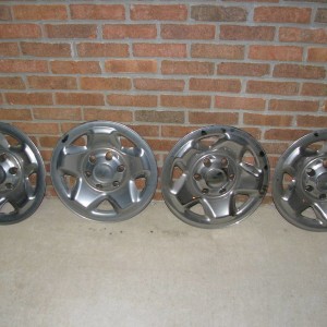 (4) Steel Wheel Covers