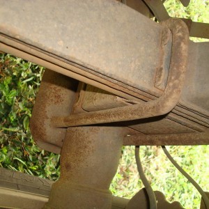 Leveling blocks rear