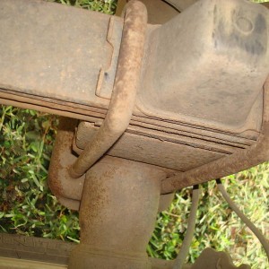 Leveling blocks rear