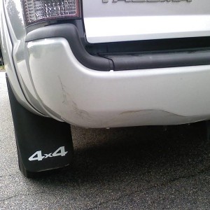 Ahh! My truck's first real "boo-boo"