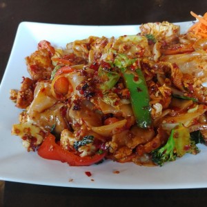 Pad Kee Mao - Thai Spicy (plus four)