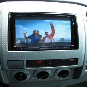 2008 Toyota Tacoma, Kenwood DNX 8120 Dvd Screen Shot