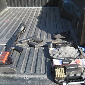 nothin' like guns and a truck