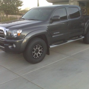 With Crome Wheels