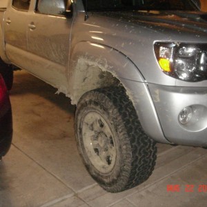 Aftermath of some mudding at the Elk Ranch