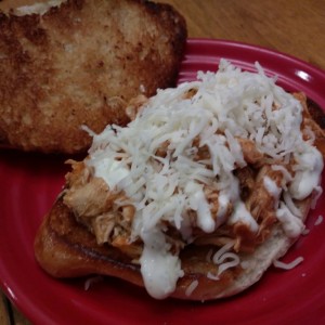 Buffalo chicken ranch sammie