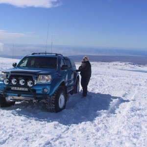 Toyota Tacoma on the top