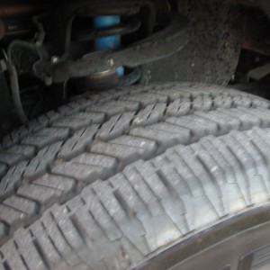 PS front tire/suspension