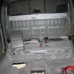 Gutted my truck for a proper install
