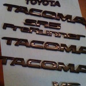 Murdered out badges