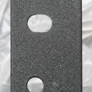 Avid bolt holes in angle iron mounting plate